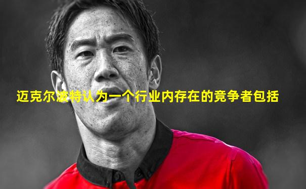迈克尔波特认为一个行业内存在的竞争者包括