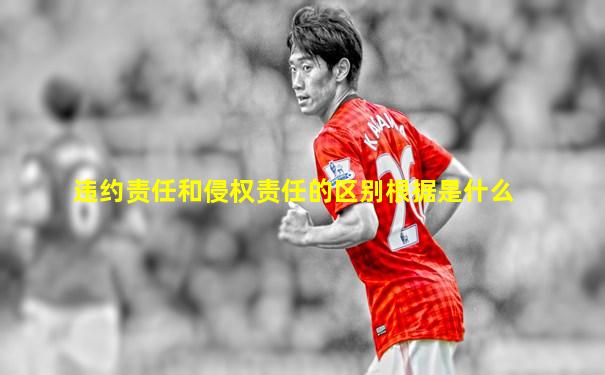 违约责任和侵权责任的区别根据是什么