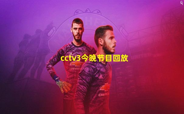 cctv3今晚节目回放