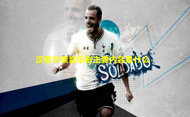 汉密尔顿音乐剧主要内容是什么